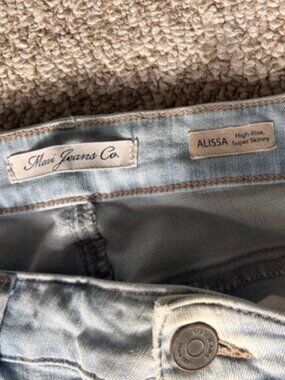 Mavi ALISSA High Rise Super Skinny Jeans